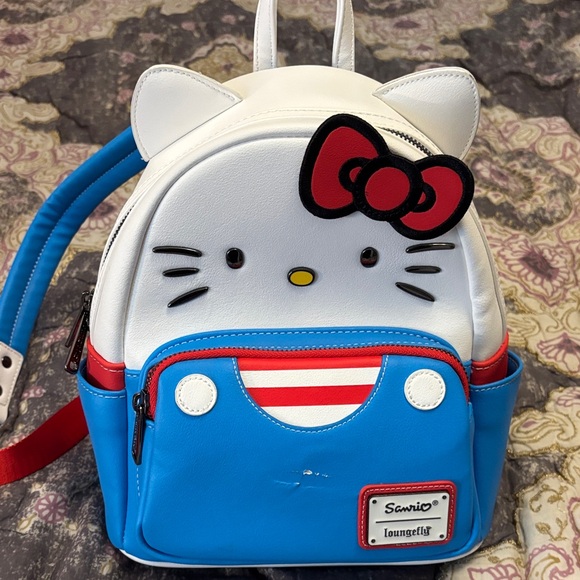 Sanrio Other - Sanrio Hello Kitty Kids Backpack - White, Blue, Red